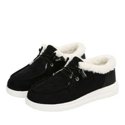 Maren Botas Slip-On para Mujer – Forro de Peluche, Antideslizantes y Ligeras de Invierno