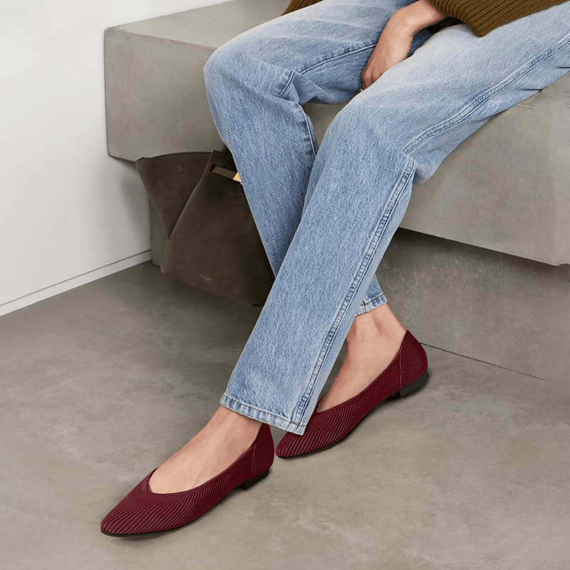 Faye Ballerinas Donne Sharp - comode ballerine a maglie da indossare con suola flessibile