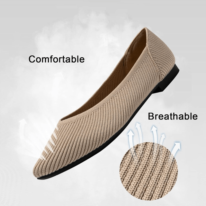 Faye Ballerinas Donne Sharp - comode ballerine a maglie da indossare con suola flessibile