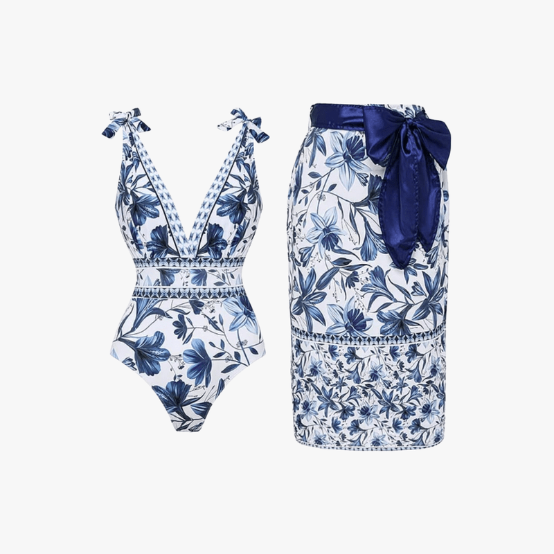 Elana Maillot de Bain Femme – Une-Pièce Sans Manches en Polyester avec Coques Amovibles