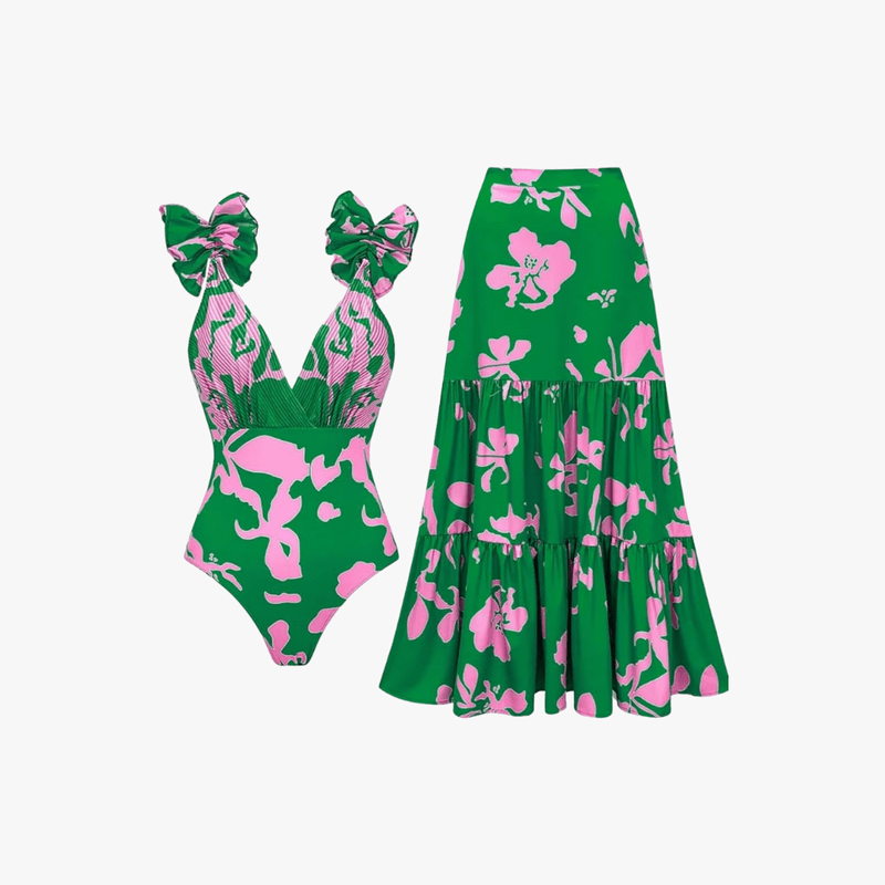 Elana Maillot de Bain Femme – Une-Pièce Sans Manches en Polyester avec Coques Amovibles