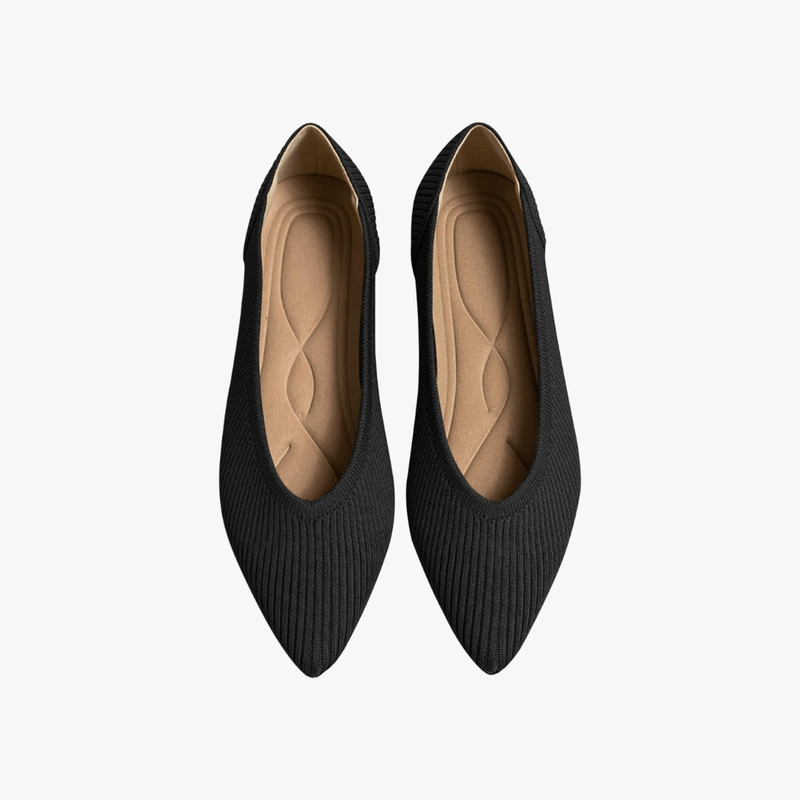 Balerini Faye pentru femei cu vârf ascuțit – balerini din plasă confortabili de încălțat cu talpă moale