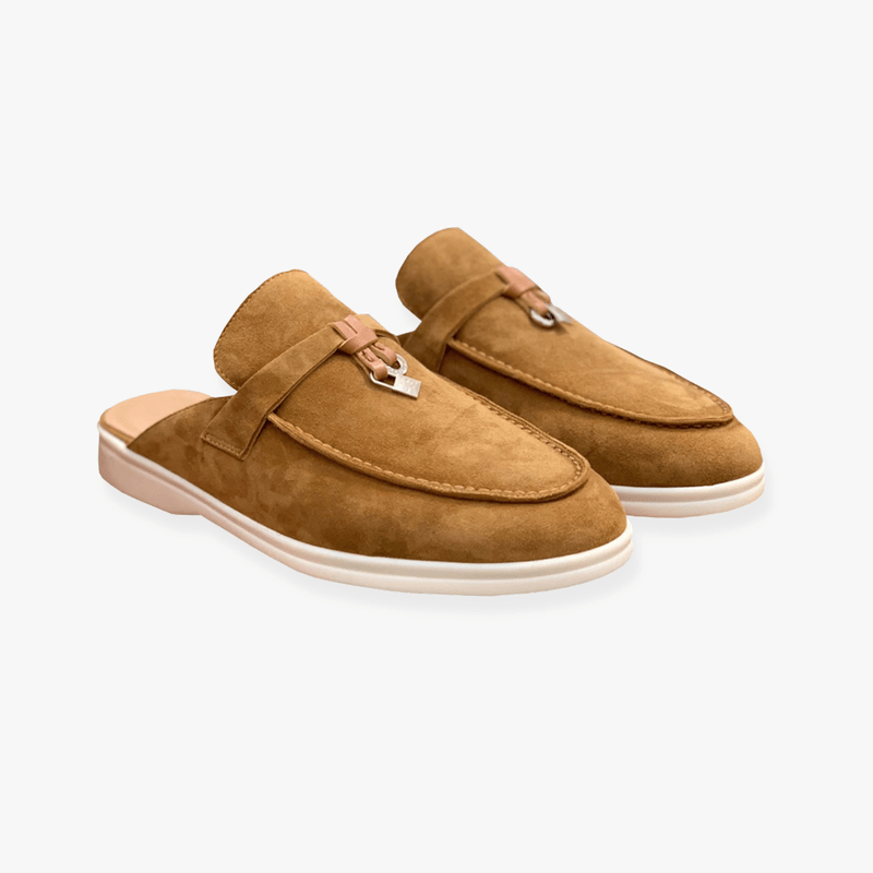 Emary Mules Mujeres: mulas para poner con detalle bucle y comodidad elegante sin talón