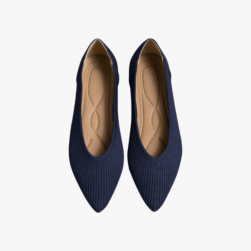 Balerini Faye pentru femei cu vârf ascuțit – balerini din plasă confortabili de încălțat cu talpă moale