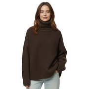 Melanie Oversized Turtleneck Sweater for Women – Soft Knit, Warmth Comfort & Modern Style