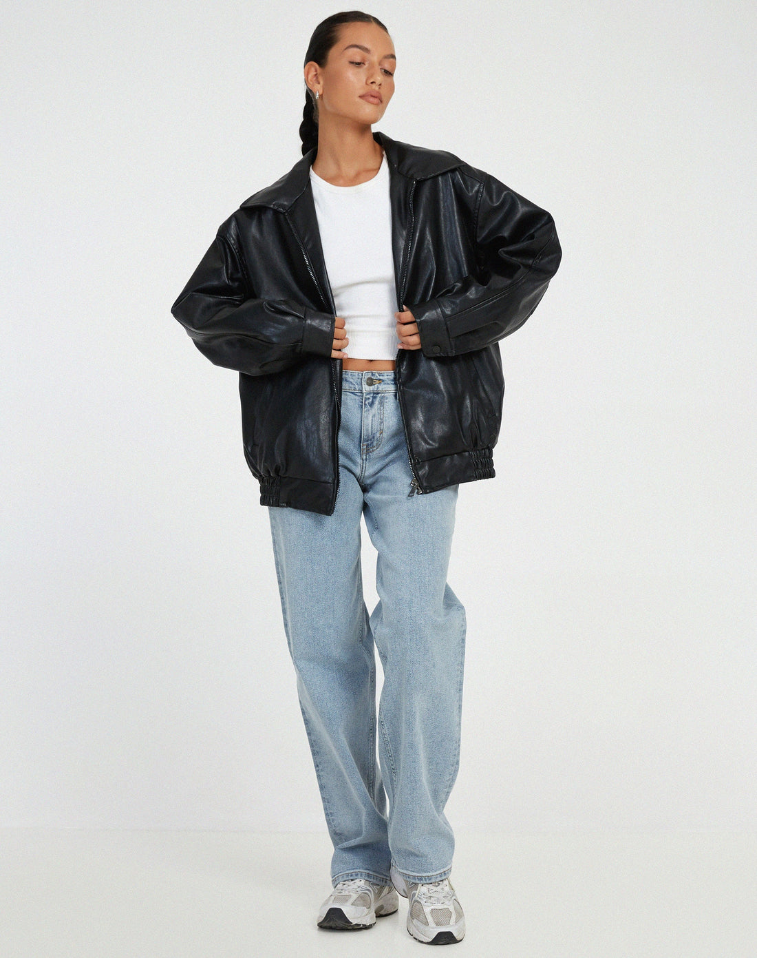 Michelle Manteau Oversize Femme – Chic d’Hiver Confortable & Polyvalent pour Tenue Élégante