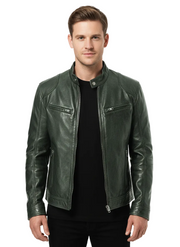 Mito Kurtka Motocyklowa Męska z Wegańskiej Skóry Ekologicznej – Luźny Krój i Nowoczesny Styl Uliczny