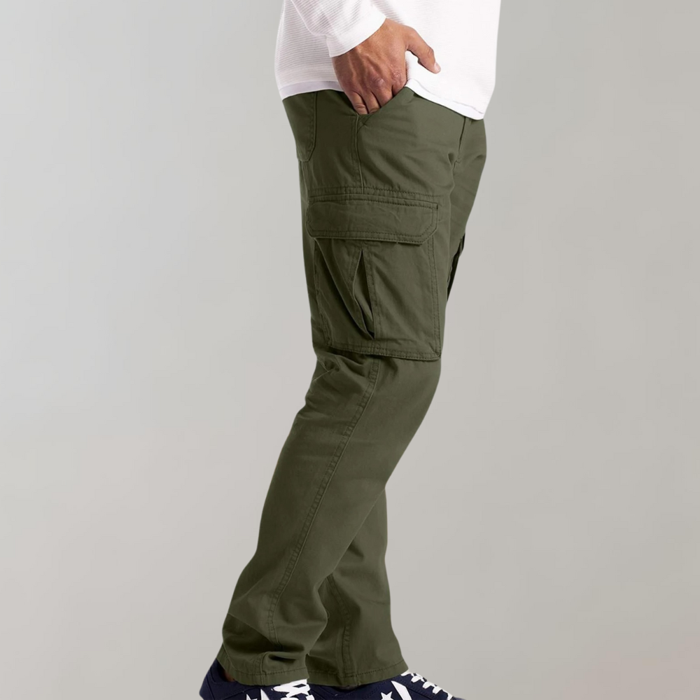 Pantaloni Cargo Francis Uomo – Taglio Casual con Tasche Multiple e Cuciture Rinforzate