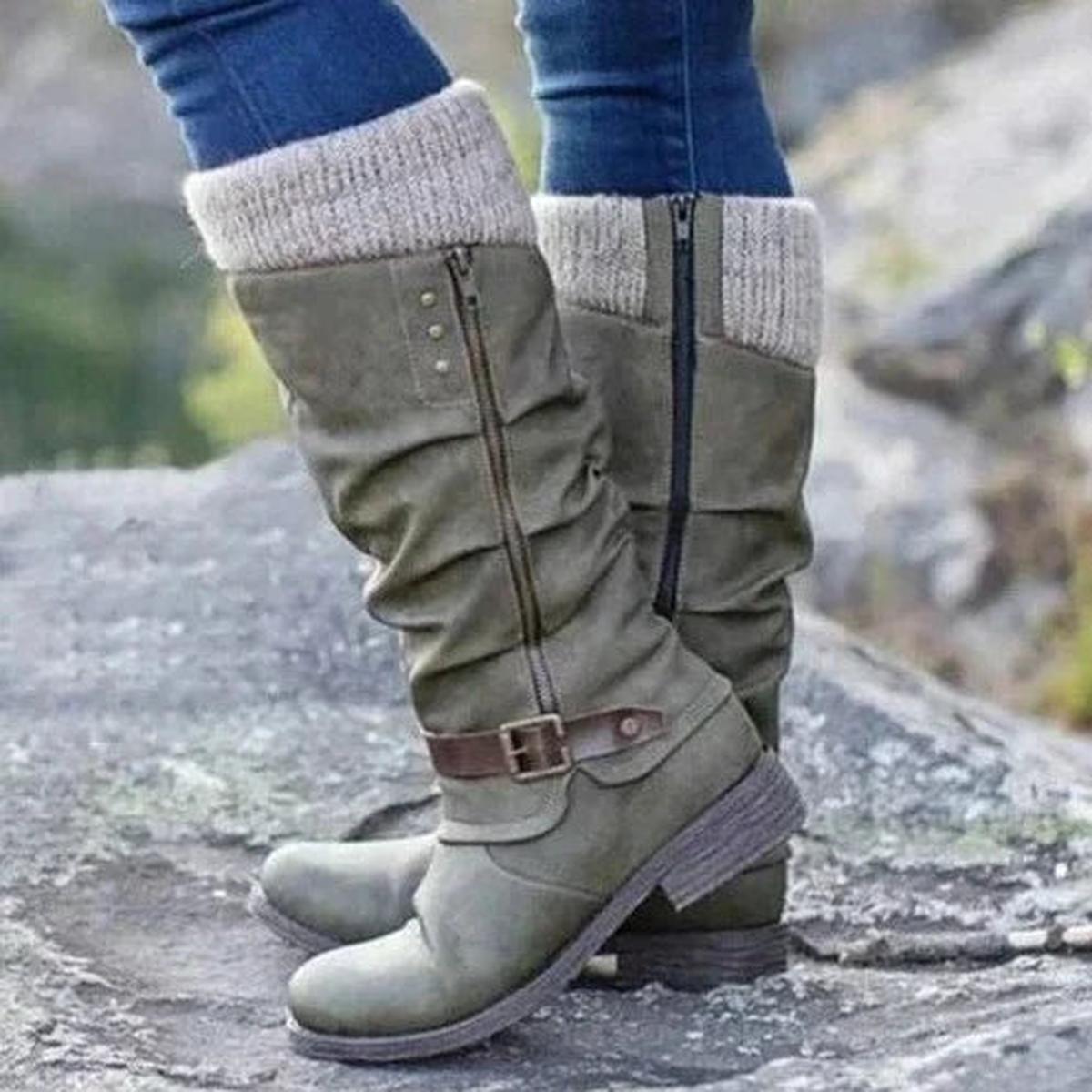Zoey Bottes Femme – Confort Optimal avec Semelle Antidérapante