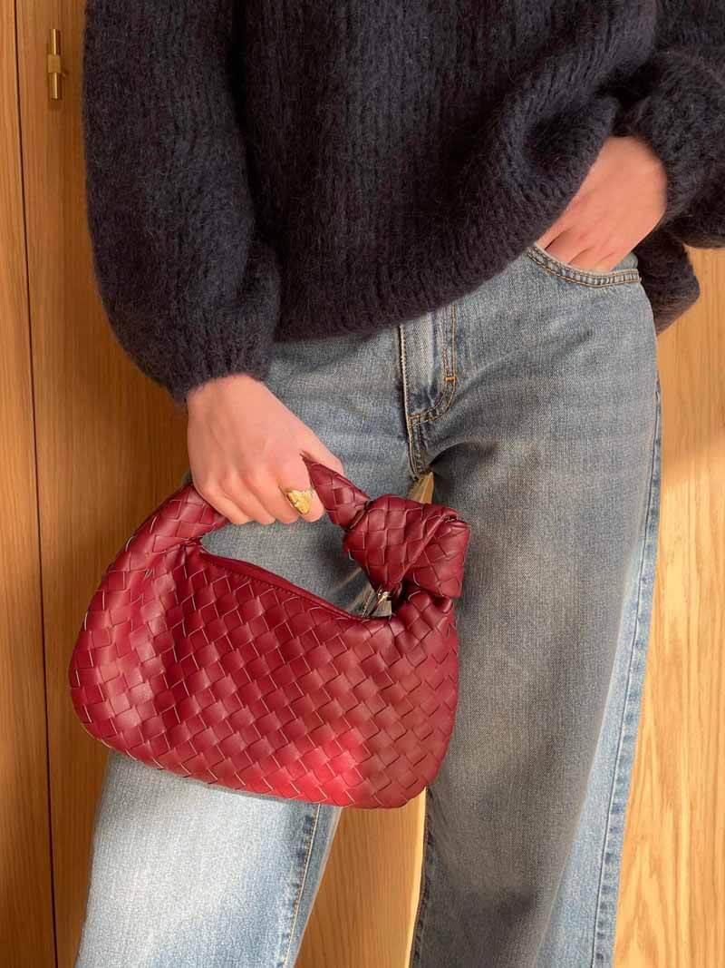 Soera Sac Mini Tressé Femme – Design Artisanal Élégant et Matériaux Durables