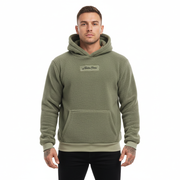 Ryan Hoodie Teddy Homme – Sweat à Capuche Confortable Coupe Relax avec Poches Pratiques