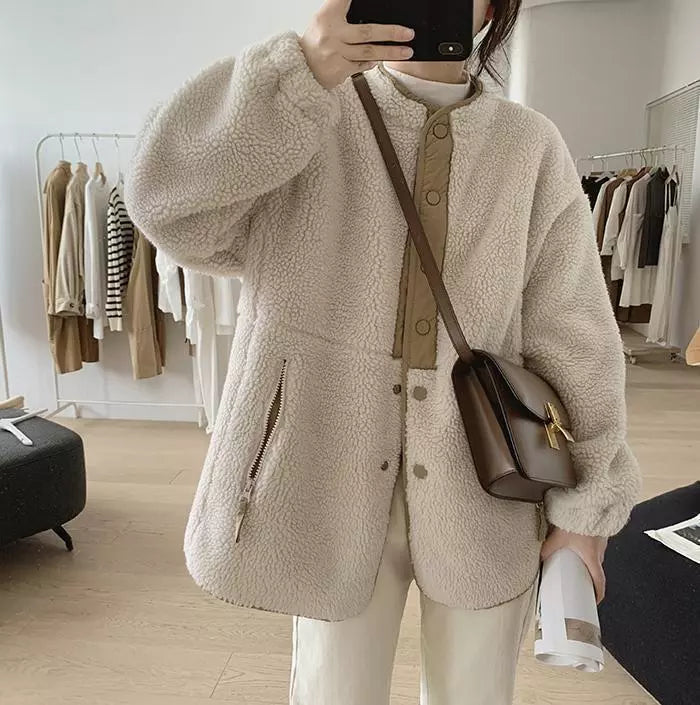 Marcelline Veste Femme – Veste Douillette Élégante & Confortable pour un Style Chic