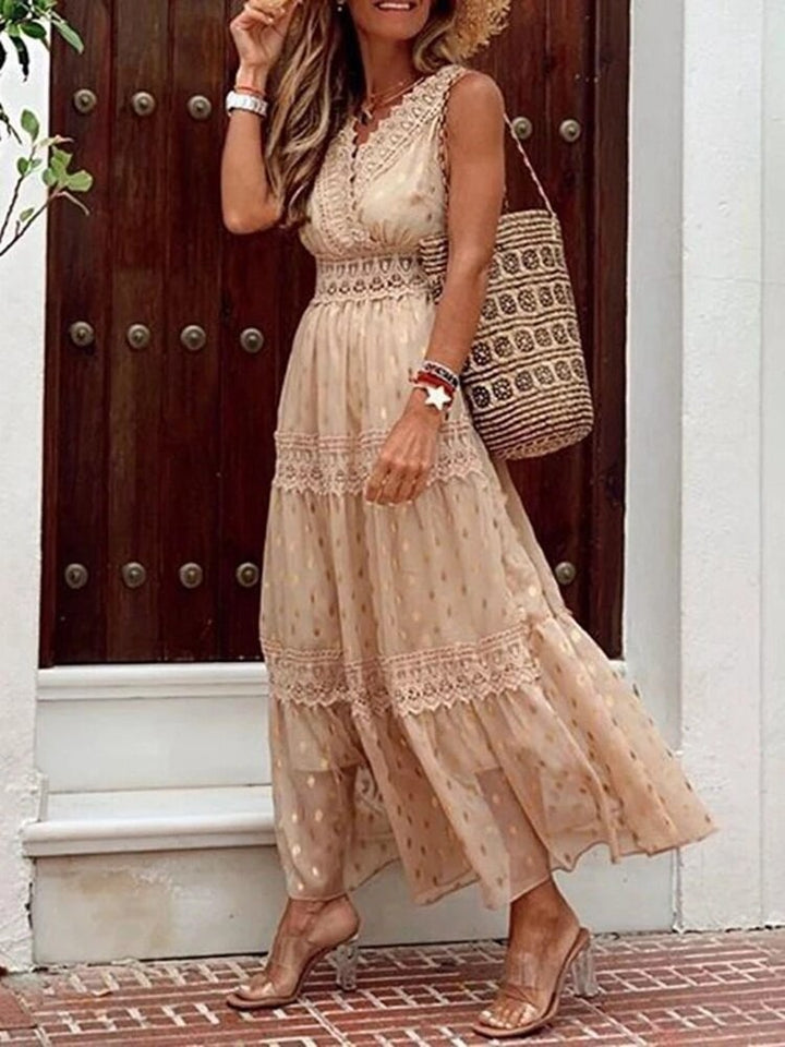 Abito estivo per donna Apolline - Abito boho leggero con elegante taglio e tessuto fluido