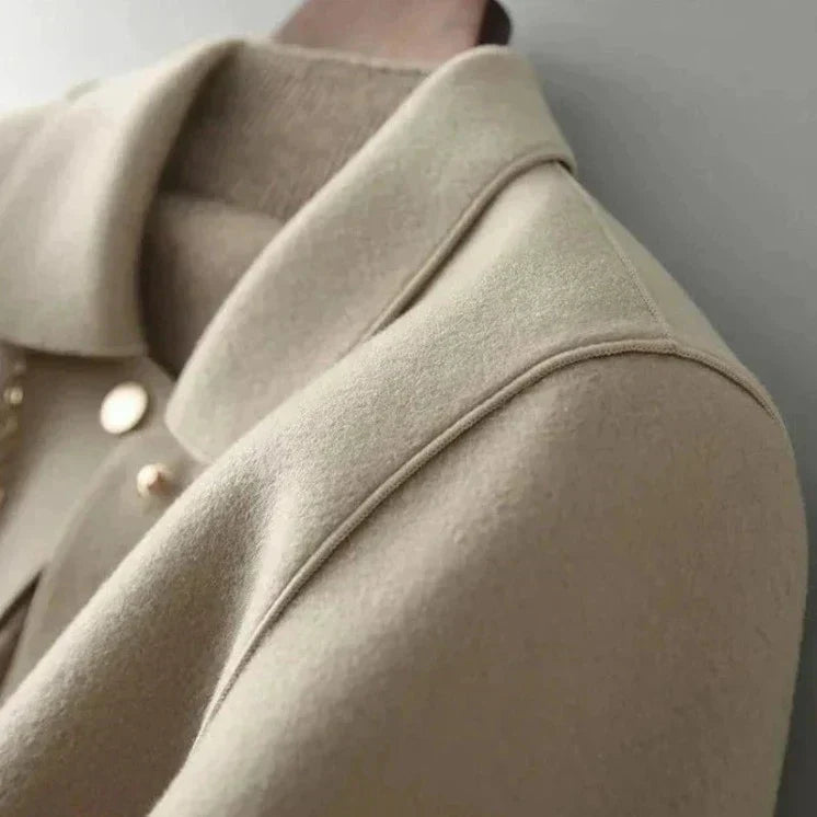 Emilie Veste Femme Élégante – Veste en Coton Chic & Polyvalente au Style Intemporel