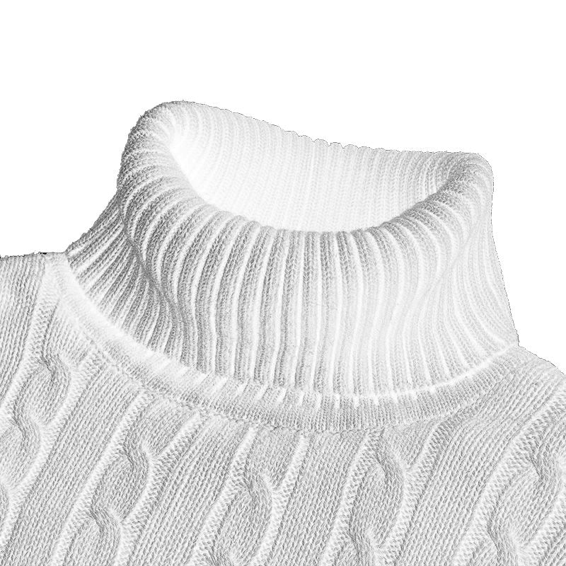 Klaus Pull Col Roulé Homme – Tricot Exclusif Élégant & Confortable en Maille Haut de Gamme