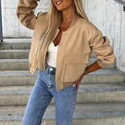 Madeline chaqueta bomber de moda para mujer – abrigo ligero y cálido con diseño moderno y de temporada