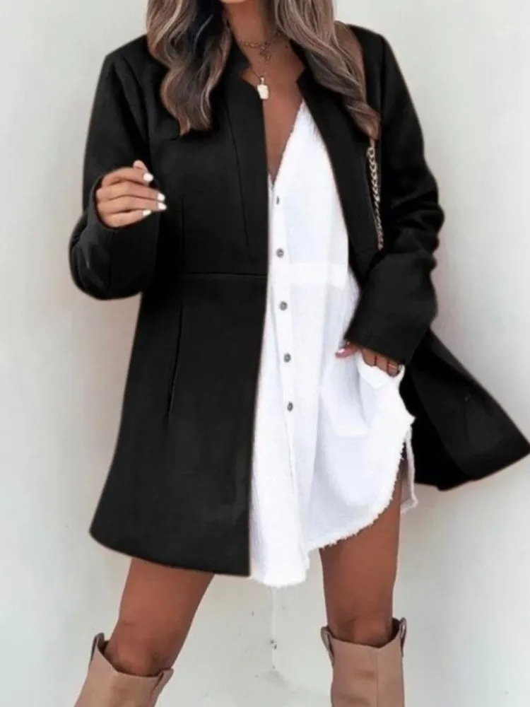 Blake Blazer Femme Ouvert Élégant – Coupe Moderne, Style Polyvalent & Confort Léger