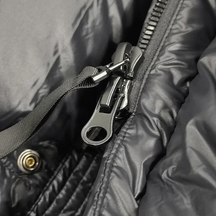 Gillian Dámská Péřová Bunda – Lehký Zimní Kabát Nepromokavý & Pohodlný Střih