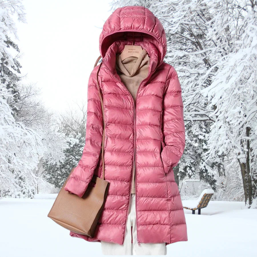 Sky Veste Femme – Veste Imperméable Ultra-Légère avec Capuche Amovible & Protection 3-en-1