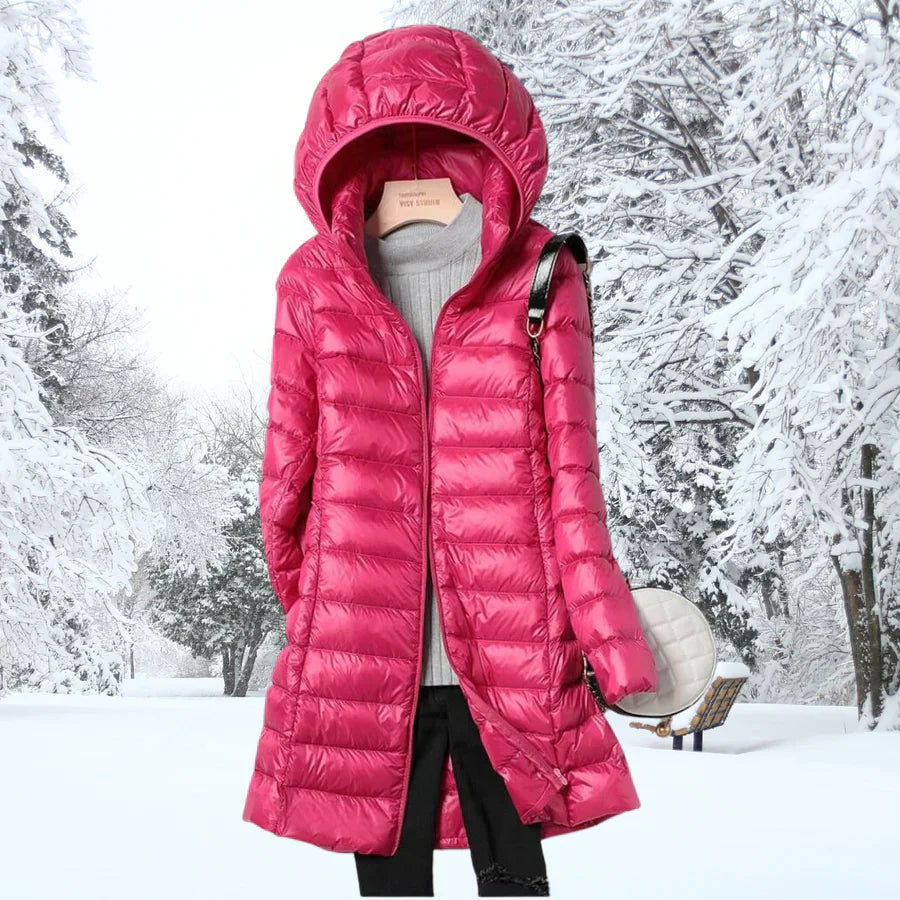 Sky Veste Femme – Veste Imperméable Ultra-Légère avec Capuche Amovible & Protection 3-en-1
