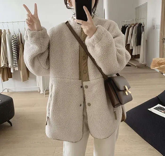 Marcelline Veste Femme – Veste Douillette Élégante & Confortable pour un Style Chic