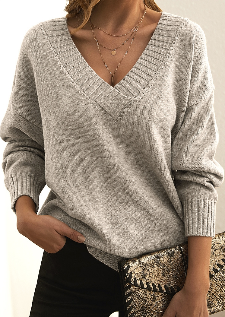 Adrianna Pull Femme – Col Rond Classique & Maille Douce Confortable