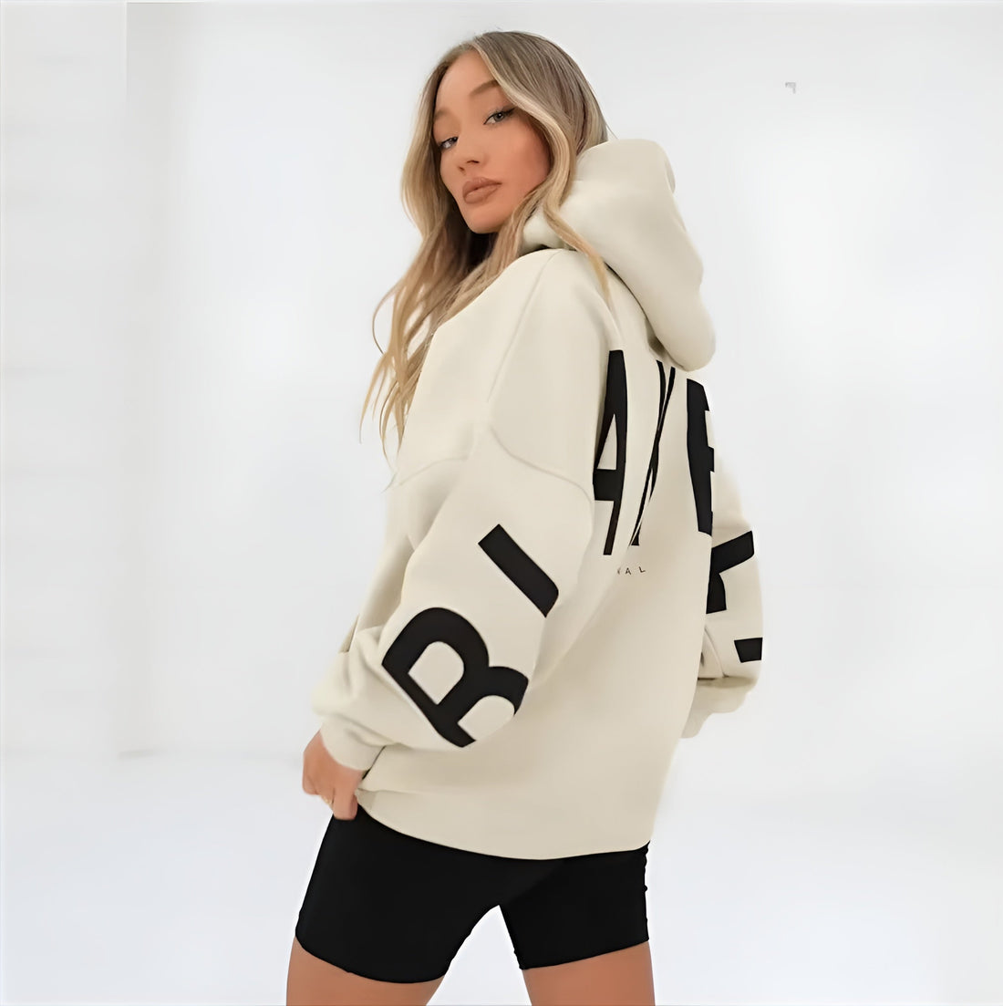 Hoodie Femme Oversize – Chaud, Doux & Décontracté avec Poche Kangourou