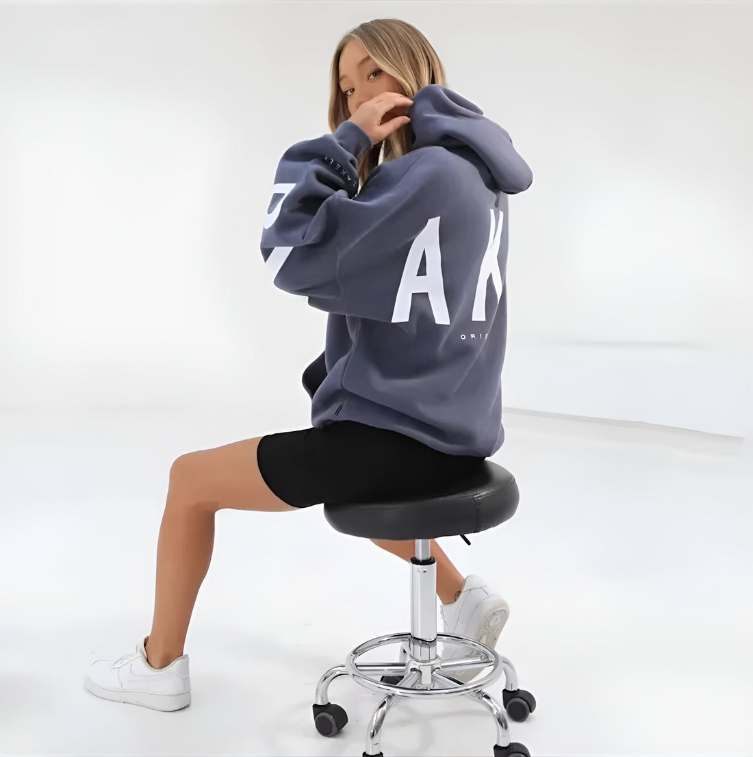 Hoodie Femme Oversize – Chaud, Doux & Décontracté avec Poche Kangourou