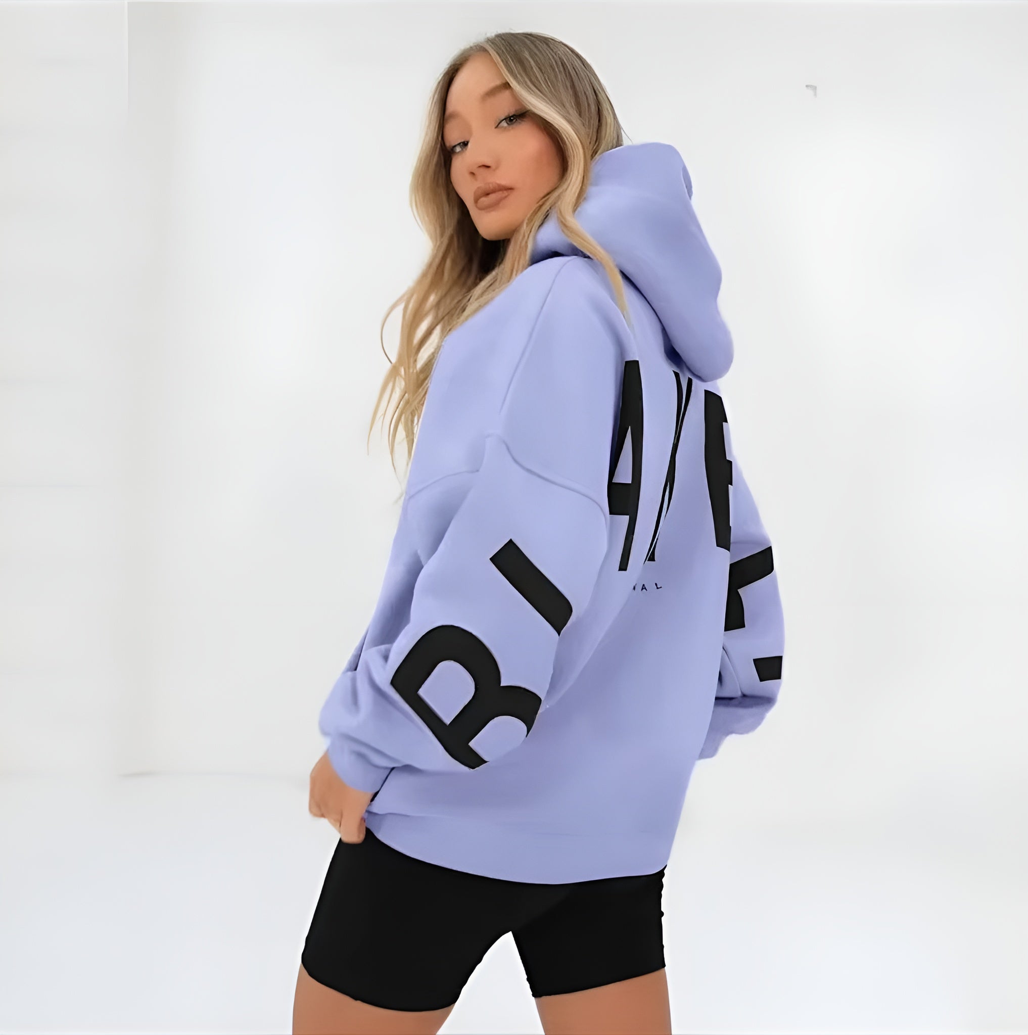 Hoodie Femme Oversize – Chaud, Doux & Décontracté avec Poche Kangourou