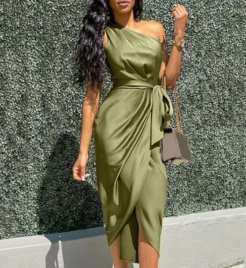 Avery Robe Femme – Robe Élégante et Polyvalente avec Détails Raffinés pour un Usage Quotidien