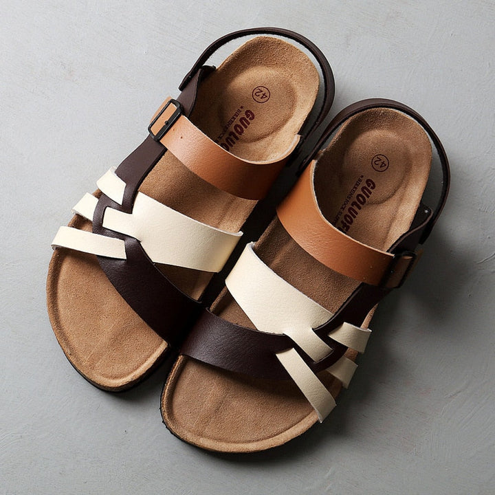 Kim Women's Sandals - Sandali in pelle con suo comodo design senza tempo per ogni giorno