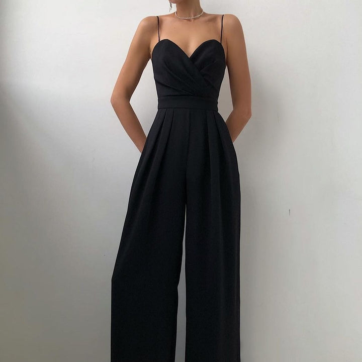 Mirielle Combinaison Femme – Bretelles Ajustables & Design Minimaliste pour Confort Chic