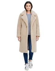 Soph Manteau Teddy Dámský – Měkká a Teplá Oversize Bunda pro Každodenní Pohodlí