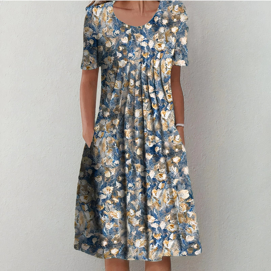 Vestido de verano de Ulla Woman - elegante vestido de algodón con comodidad transpirable y diseño atemporal