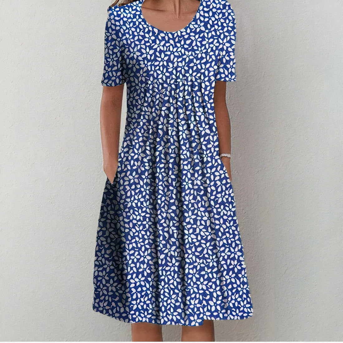 Vestido de verano de Ulla Woman - elegante vestido de algodón con comodidad transpirable y diseño atemporal