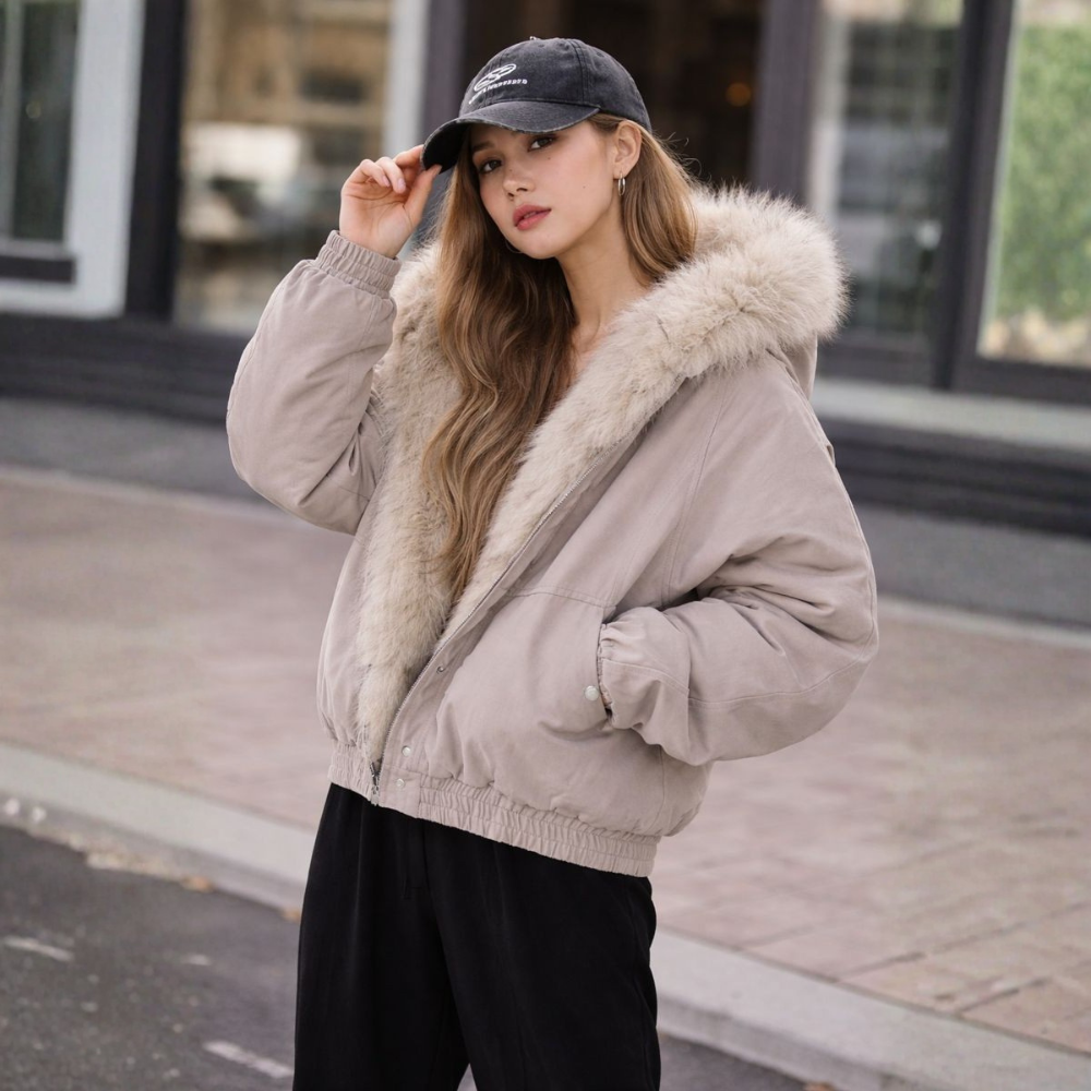 Jennifer Parka Femme – Manteau d’Hiver Chaud au Design Moderne avec Doublure Confort