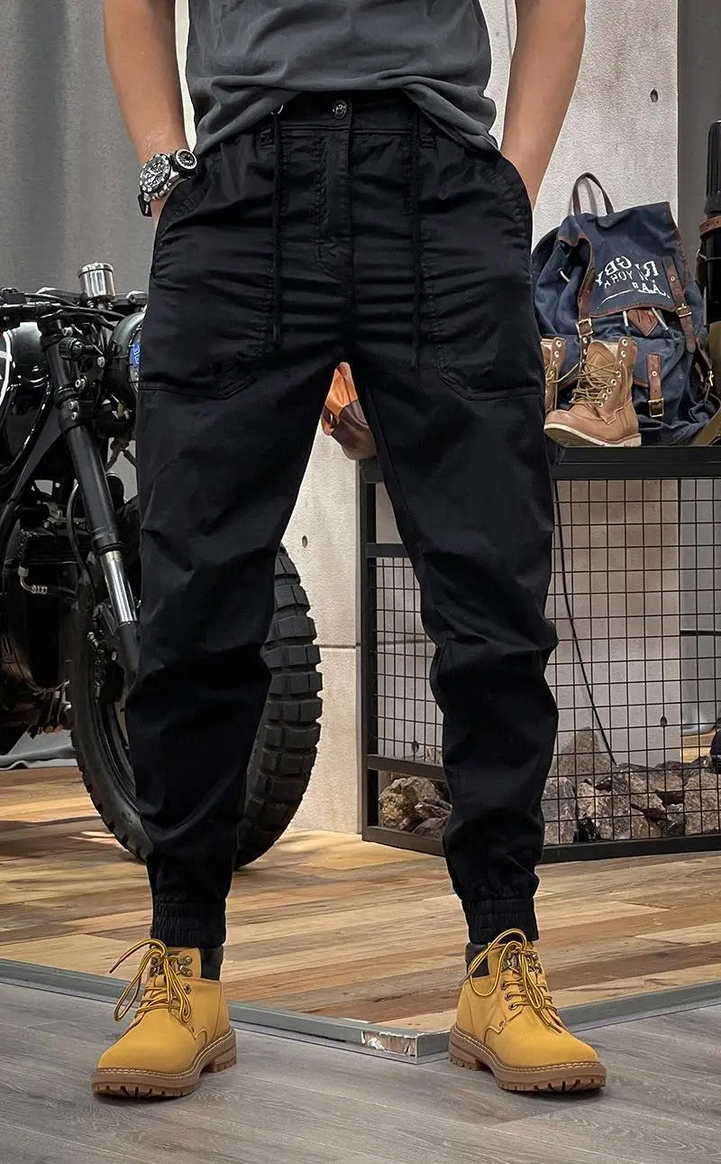 David Pantalon Homme – Pantalon Cargo Stretch avec Spandex Confortable & Polyvalent
