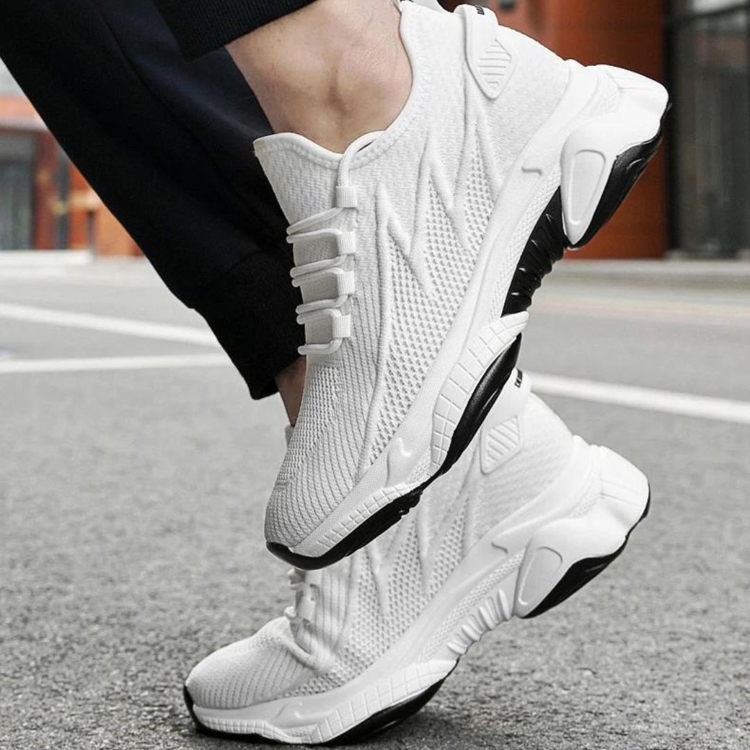 Jaxon Baskets Homme – Sneakers Rehaussantes avec Design Respirant & Structure Ultra-Légère