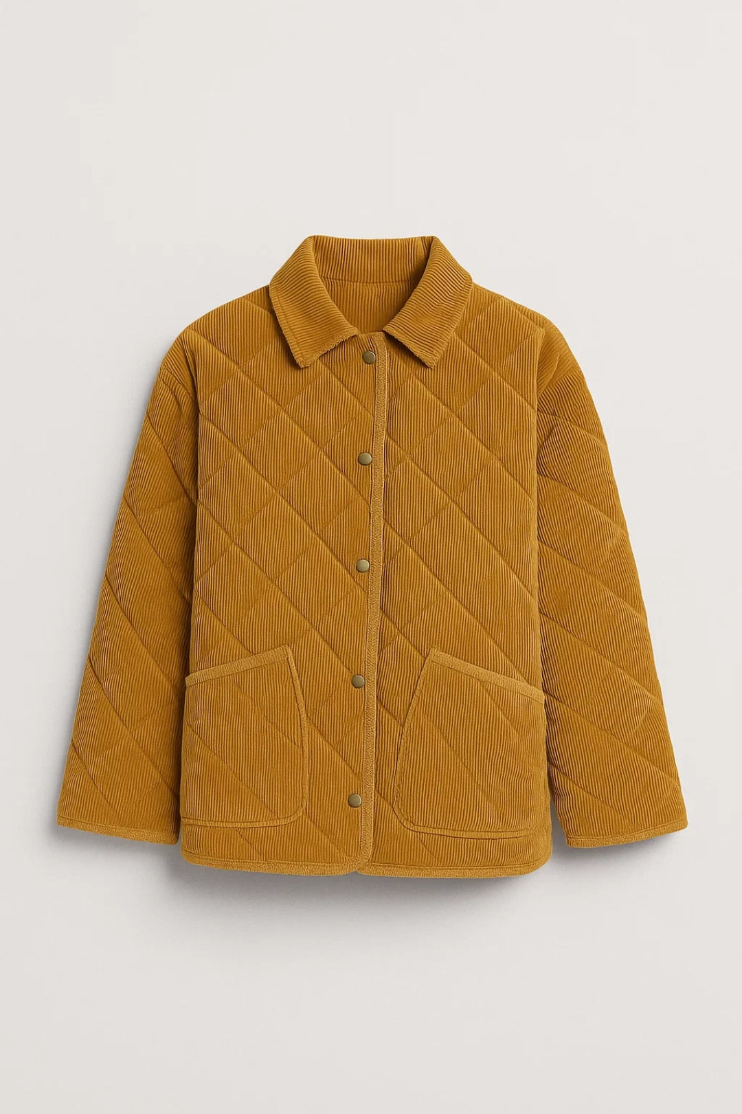 Giada Kurtka Damska Na Półsezon Pikowana – Prosty Krój Komfortowy i Napy