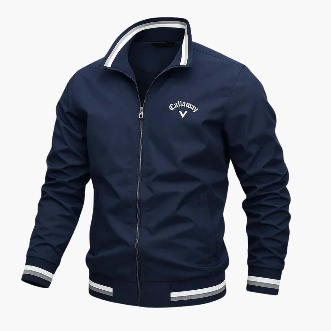 Everleigh Vestă Bărbați cu Fermoar – Guler Înalt, Croială Regulară & Țesătură Elegantă