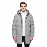 Pánská dlouhá parka Victor – Prošívaná nepromokavá a teplá zimní izolace