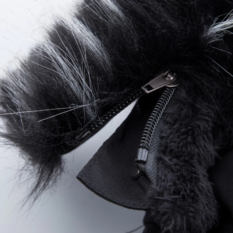 Daniel Parka Hiver Homme – Prošívaná teplá parka z polyesteru, moderní a ochranný střih