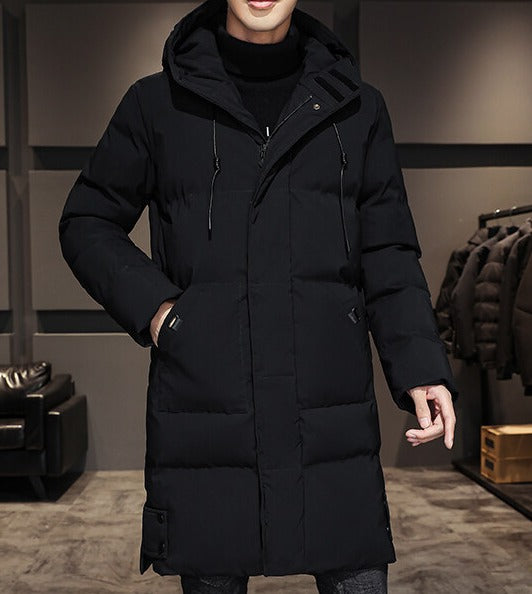 Pánská dlouhá parka Victor – Prošívaná nepromokavá a teplá zimní izolace