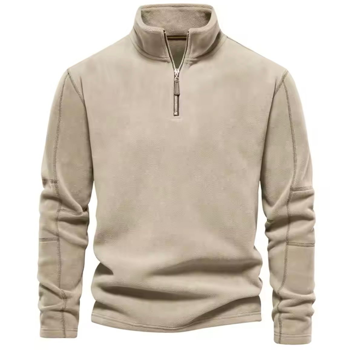 Nordcrest Sweat Polaire Homme Demi-Zip – Pull Chaud en Fleece Épais pour l’Hiver