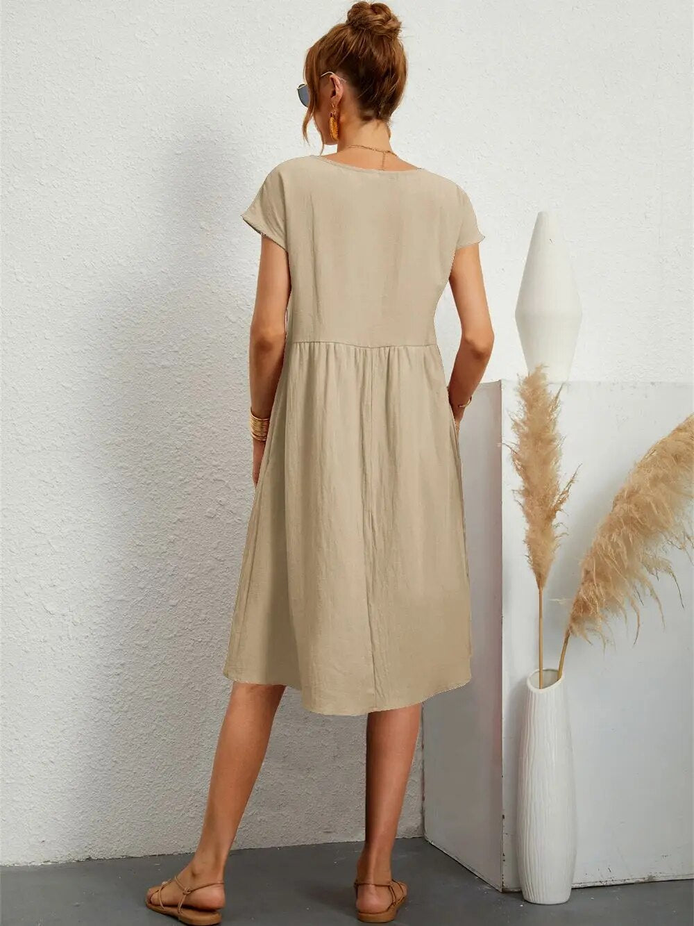 Robe Élégante Femme Sol – Design Maxi Intemporel avec Coupe Flatteuse & Finition de Luxe