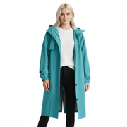 Cappotto Trench Arlyn Donna – Cappotto Lungo Oversize con Cappuccio e Taglio Elegante