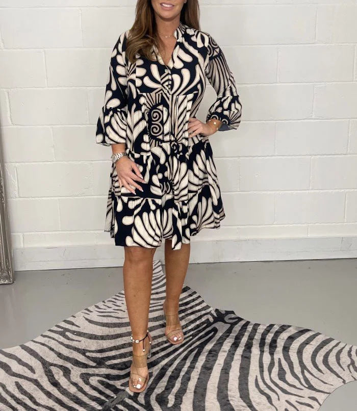 Robe d'Été Femme Olivia – Robe Légère Élégante avec Coupe Flatteuse pour Toute Occasion