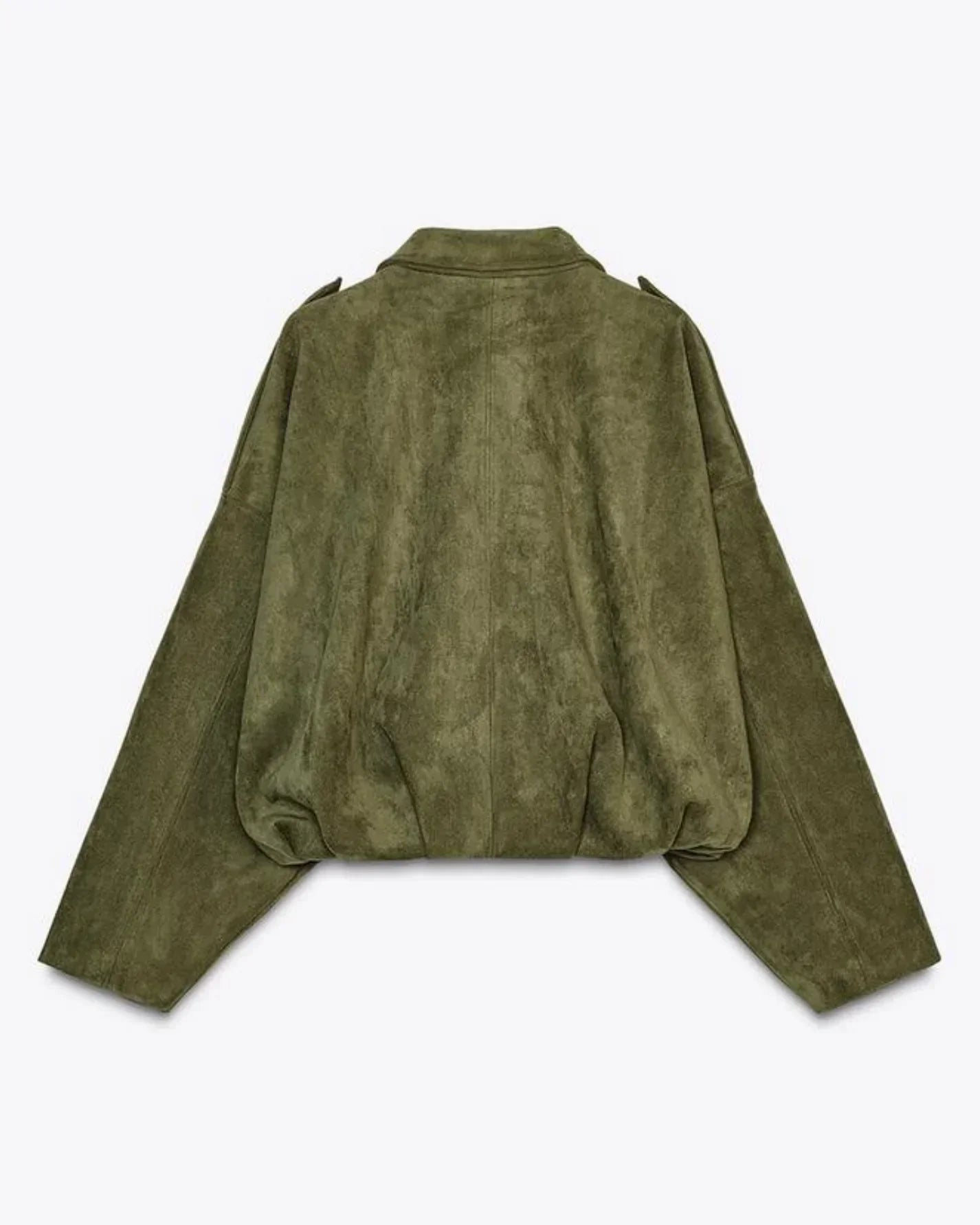 Kaylee Manteau femeie oversize – jachetă din piele întoarsă elegantă și călduroasă în stil modern