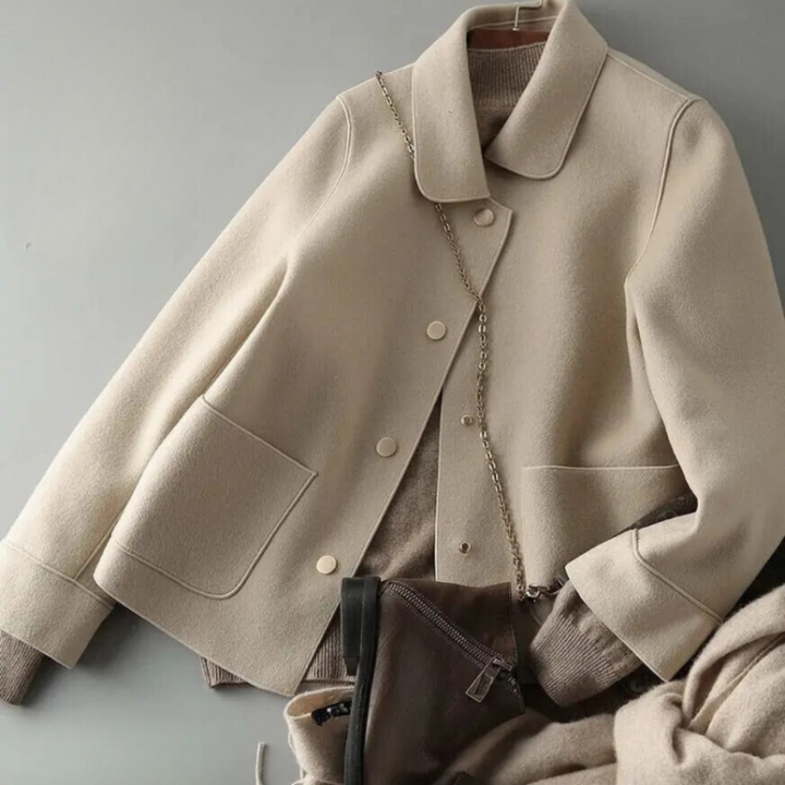 Emilie Veste Femme Élégante – Veste en Coton Chic & Polyvalente au Style Intemporel