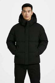 Zian Men's Quilted Jacket – Lightweight Model with Zipper Closure & Side Pockets